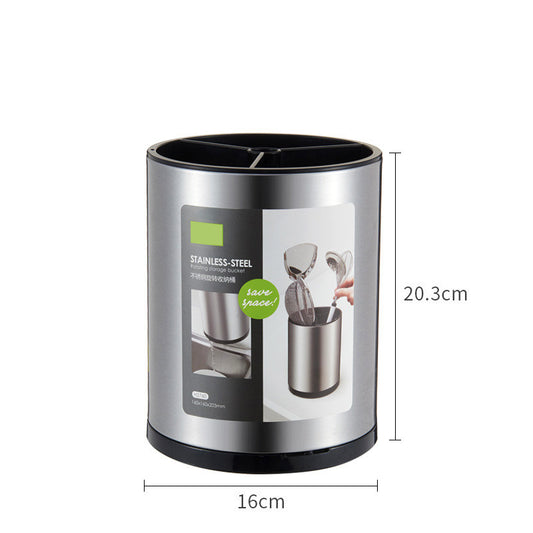 Stainless Steel Cookware Bucket with Thick Straw Seat